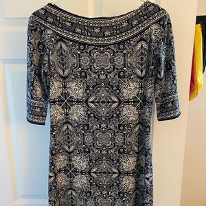 Patterned Max Studio Dress